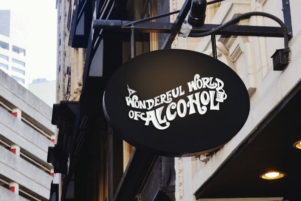 Wonderful world of alcohol signage